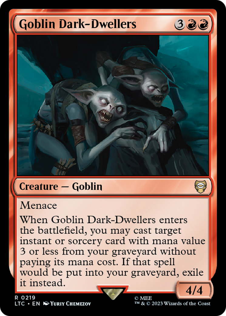 Goblin Dark-Dwellers [Tales of Middle-earth Commander]