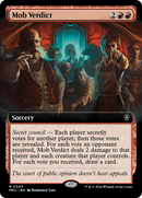 Mob Verdict (Extended Art) - [Murders at Karlov Manor Commander]: (Extended Art)