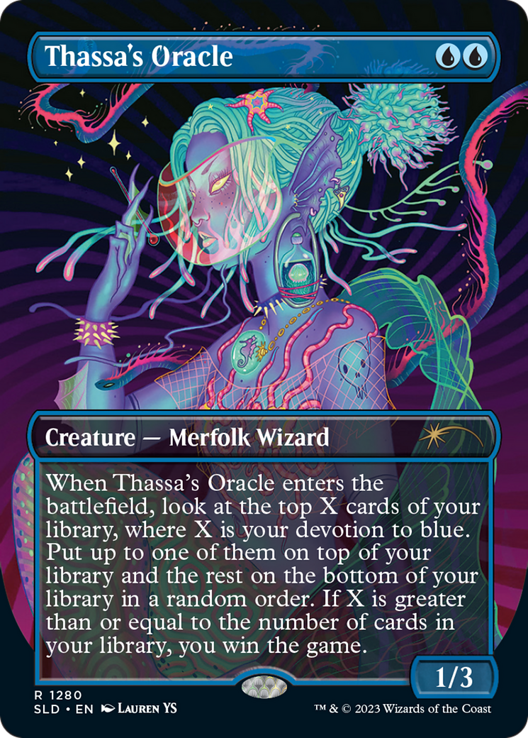 Thassa's Oracle [Secret Lair Drop] (Borderless)