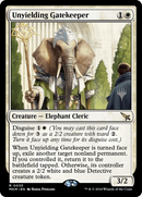 Unyielding Gatekeeper (Promo Pack) [Murders at Karlov Manor Promos]