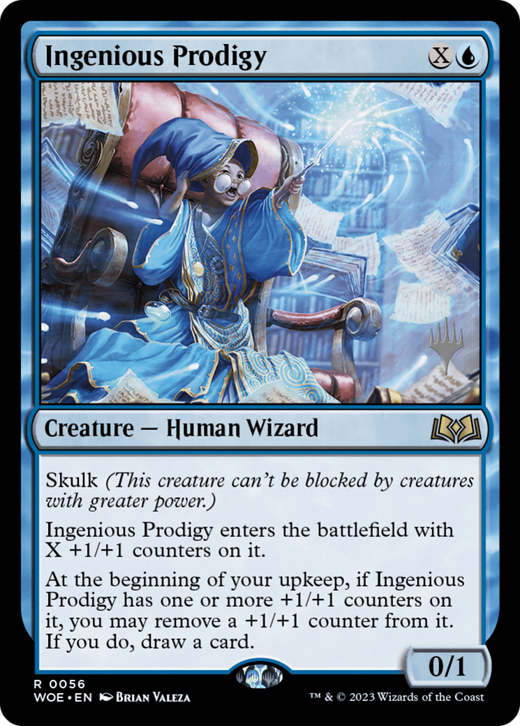 Ingenious Prodigy [Wilds of Eldraine Promos]