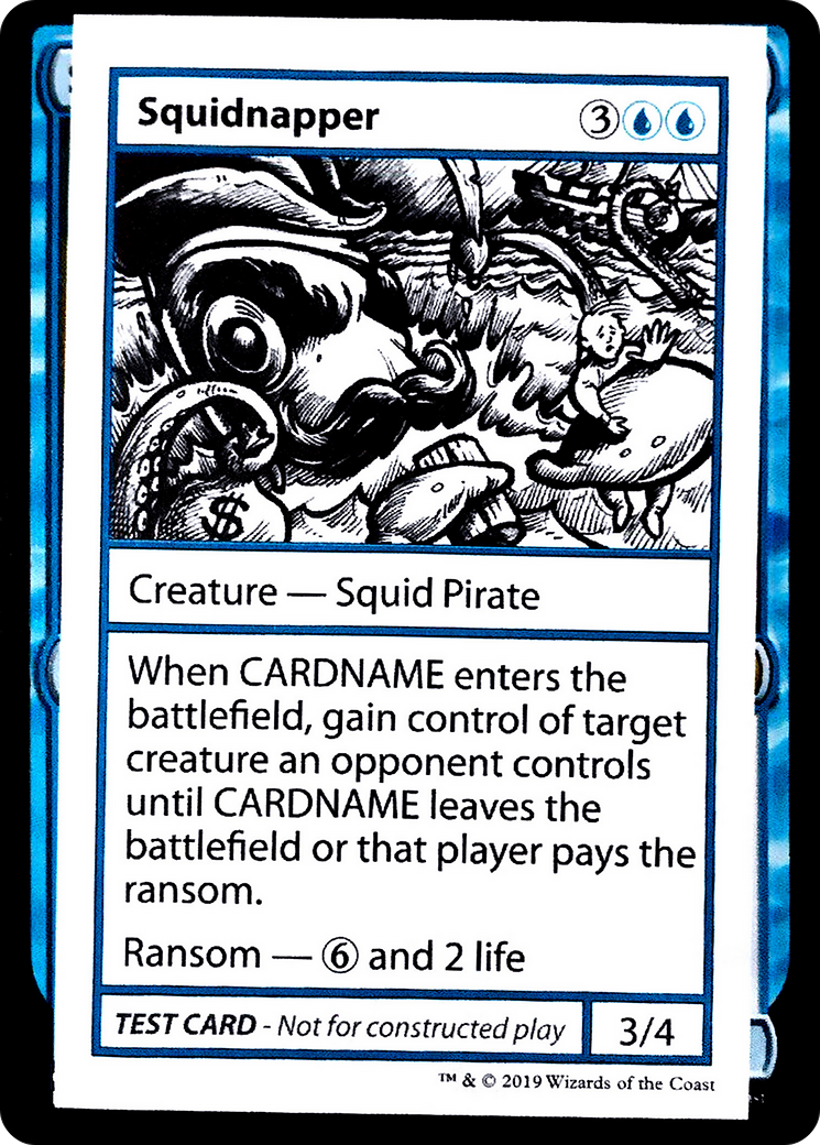 Squidnapper (2021 Edition) [Mystery Booster Playtest Cards]