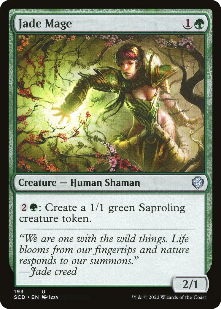 Jade Mage [Starter Commander Decks]