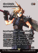 Cloud Strife - Najeela, the Blade-Blossom (Showcase) (Borderless) [FINAL FANTASY: Through the Ages] / Cloud Strife