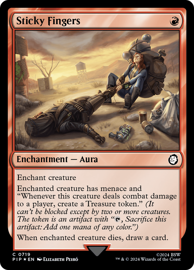 Sticky Fingers (Surge Foil) - [Fallout] Foil