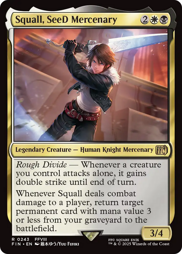 Squall, SeeD Mercenary - [FINAL FANTASY]