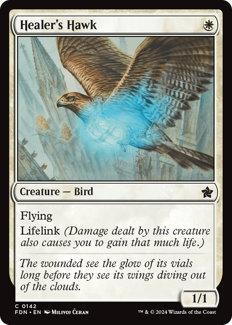 Healer's Hawk (0142) [Foundations]