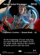 Narset, Jeskai Waymaster (Borderless) - [Tarkir: Dragonstorm]: (Showcase)