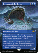Denizen of the Deep (Borderless) [Dominaria Remastered]