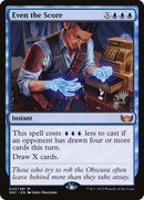 Even the Score (Promo Pack) [Streets of New Capenna Promos]