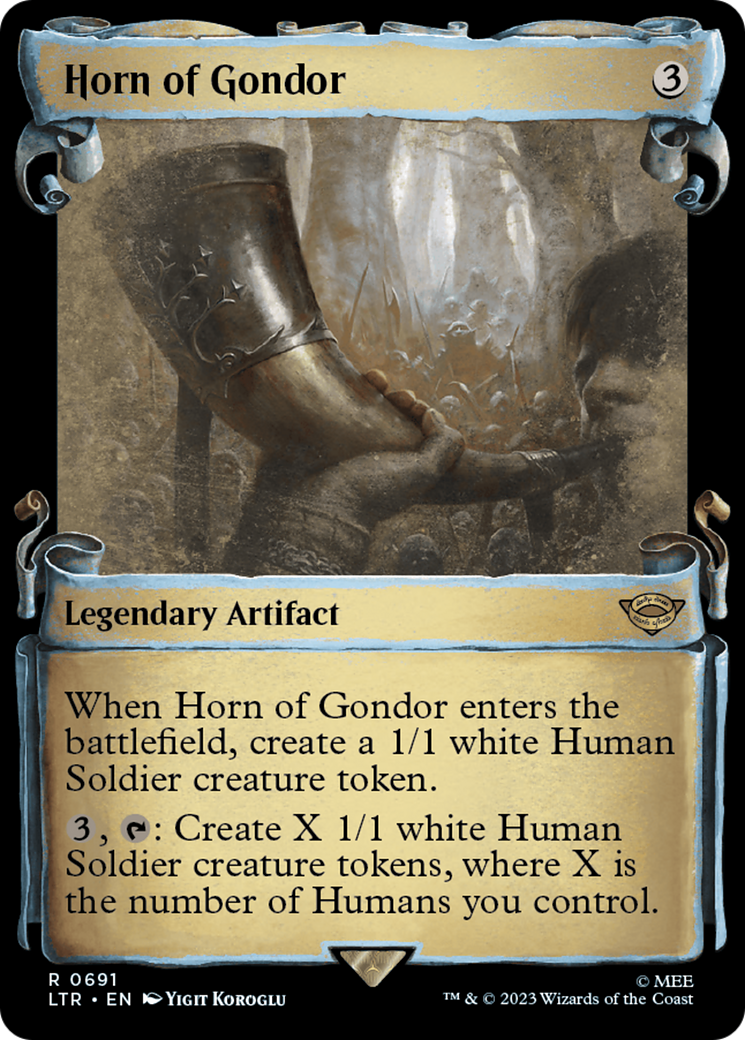 Horn of Gondor (Showcase Scrolls): (Showcase) [The Lord of the Rings: Tales of Middle-earth]
