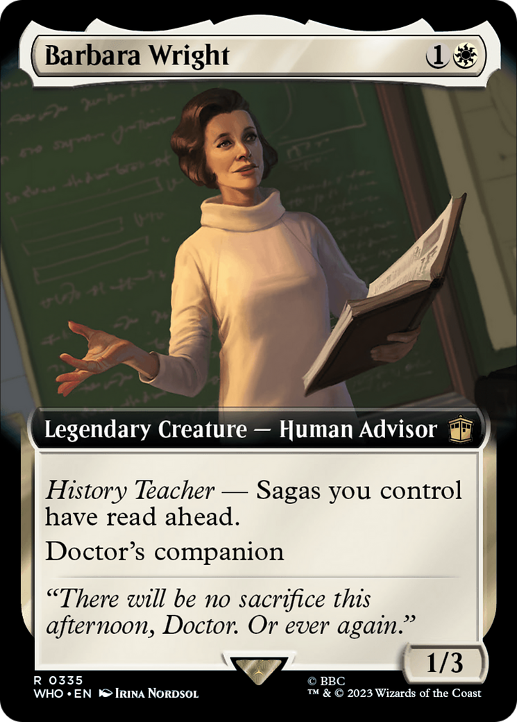 Barbara Wright (Extended Art) - Doctor Who: (Extended Art)