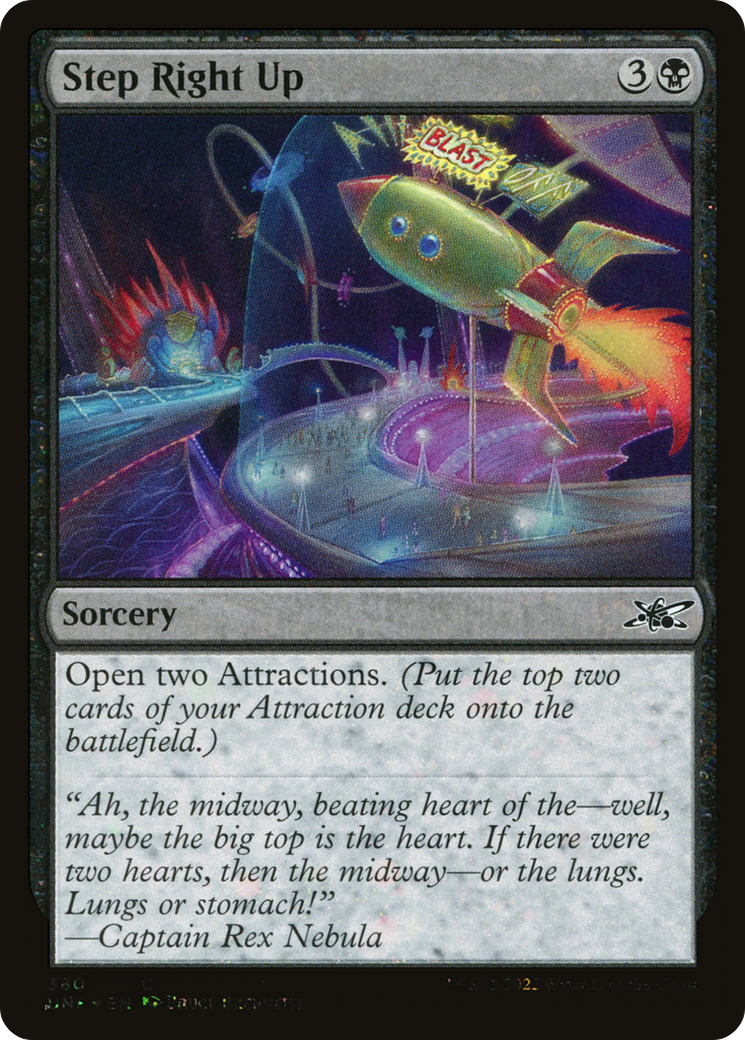Step Right Up (Galaxy Foil) - [Unfinity] Foil