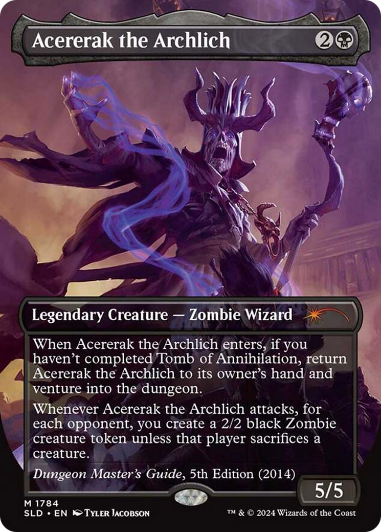 Acererak the Archlich [Secret Lair Drop] (Borderless)