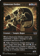 Glamorous Outlaw (Gilded Foil): (Showcase) [Streets of New Capenna] Foil