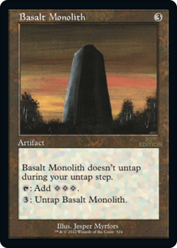 Basalt Monolith (Retro Frame) - 30th Anniversary Edition