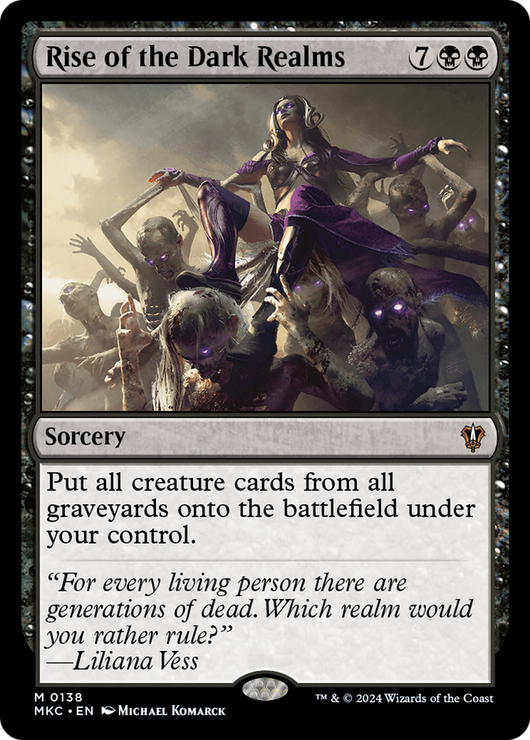 Rise of the Dark Realms - [Murders at Karlov Manor Commander]