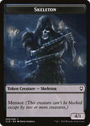 Skeleton Token [Commander Legends: Battle for Baldur's Gate Tokens]