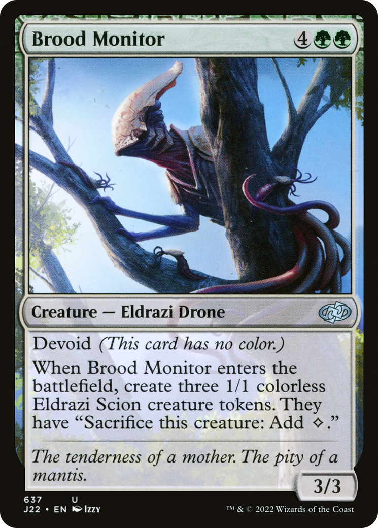 Brood Monitor - Jumpstart 2022: (devoid)