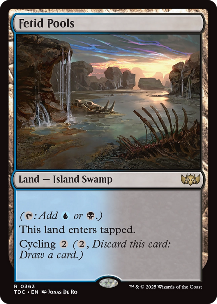 Fetid Pools [Commander: Tarkir: Dragonstorm]