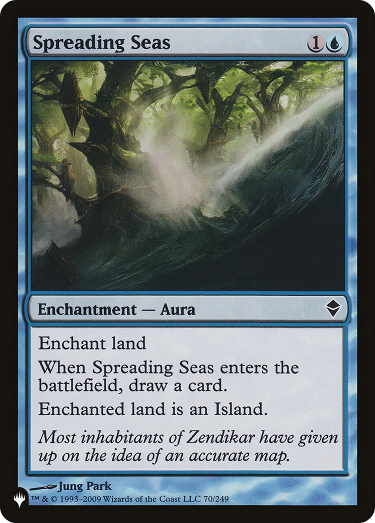Spreading Seas - [The List]