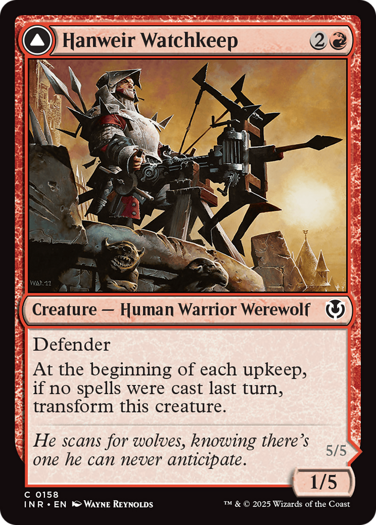 Hanweir Watchkeep [Innistrad Remastered]
