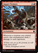 Impact Tremors: (enchantment) [Foundations] Foil