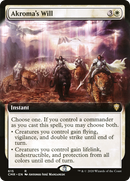 Akroma's Will (Extended Art) - Commander Legends: (Extended Art)