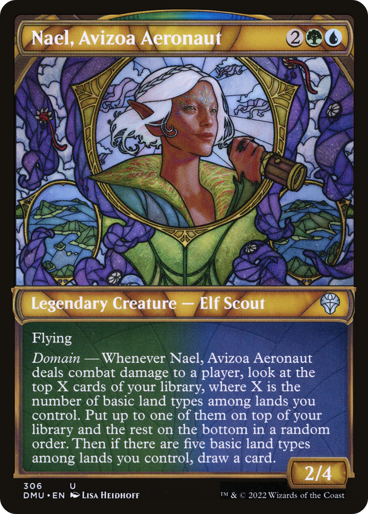 Nael, Avizoa Aeronaut (Showcase) - [Dominaria United]: (Showcase)