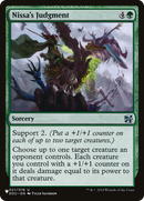Nissa's Judgment - [The List]
