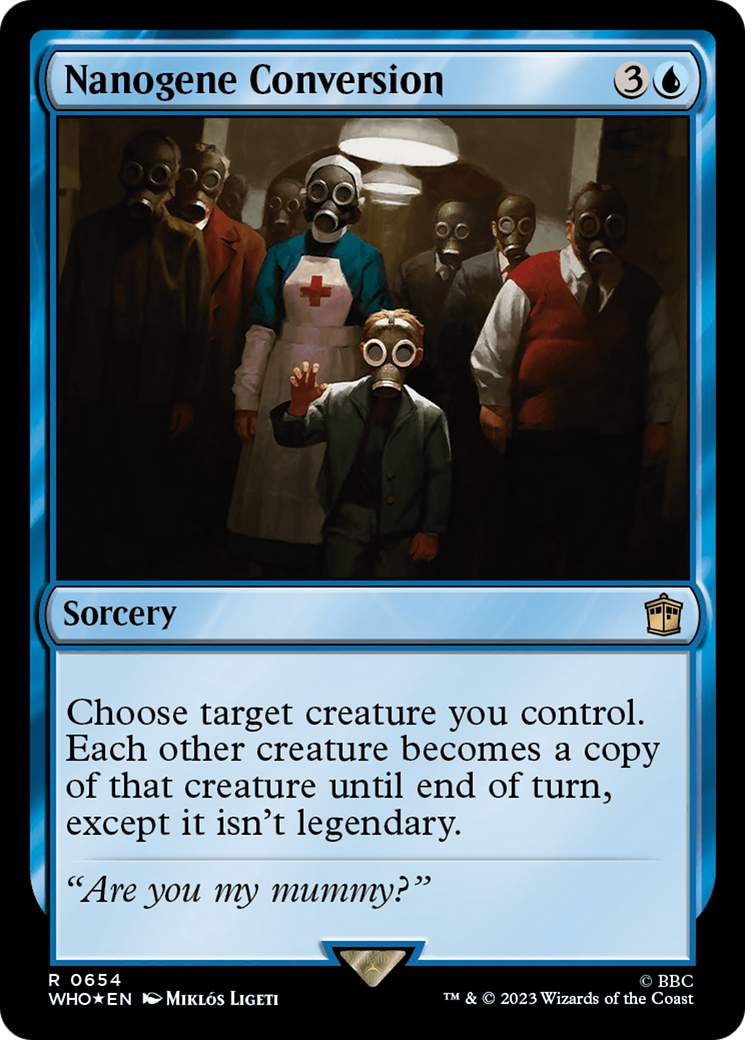 Nanogene Conversion (Surge Foil) - [Doctor Who] Foil