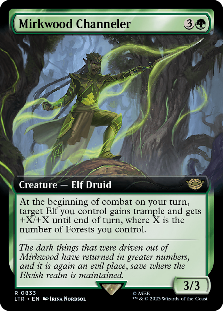 Mirkwood Channeler (Extended Art) - [The Lord of the Rings: Tales of Middle-earth]: (Extended Art)