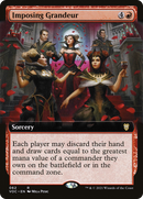 Imposing Grandeur (Extended Art): (Extended Art) [Crimson Vow Commander]
