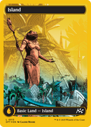 Island (0513) (First-Place Foil) - [Aetherdrift]: (Full Art) Foil