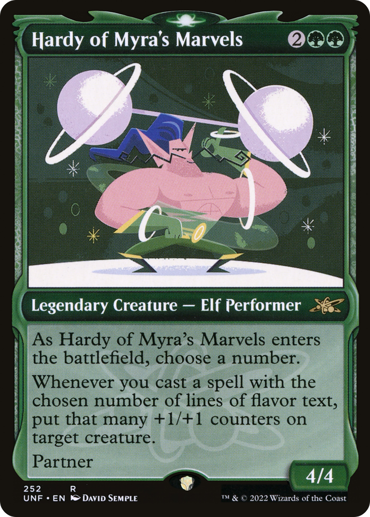 Hardy of Myra's Marvels (Showcase): (Showcase) [Unfinity]