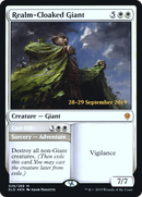 Realm-Cloaked Giant // Cast Off [Throne of Eldraine Prerelease Promos]