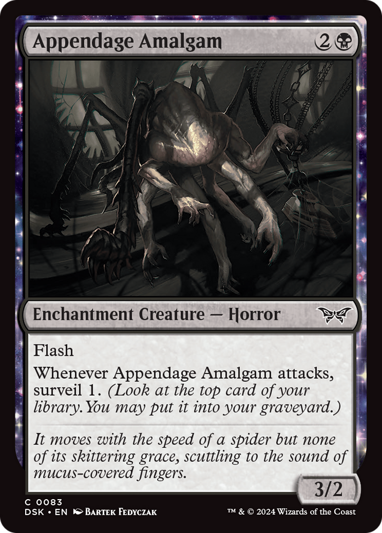 Appendage Amalgam [Duskmourn: House of Horror]: (enchantment)