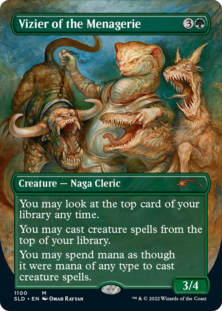Vizier of the Menagerie (Borderless) [Secret Lair Drop]