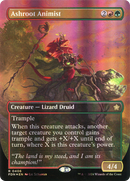 Ashroot Animist (Borderless) (Mana Foil) - Foundations Foil