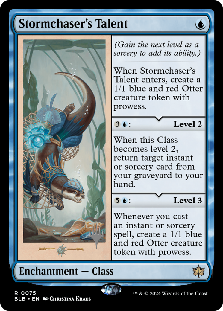 Stormchaser's Talent - [Bloomburrow Promos]