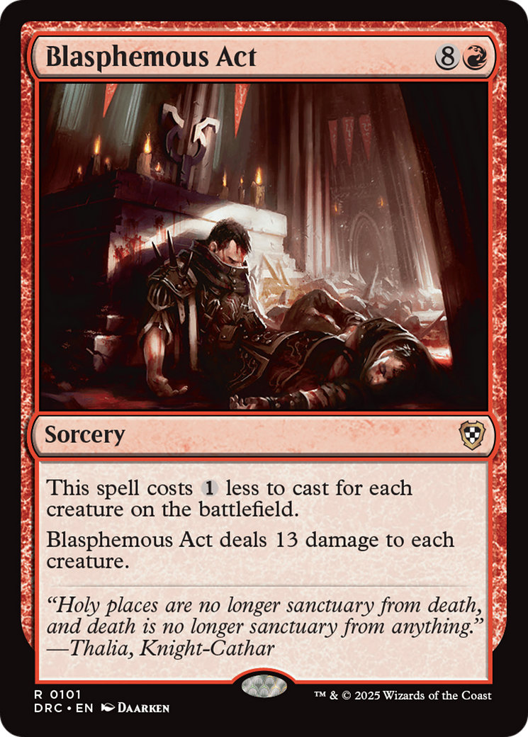 Blasphemous Act - Commander: Aetherdrift