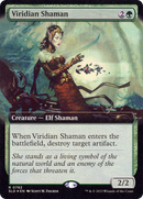 Viridian Shaman (Extended Art) [Secret Lair Drop]: (Extended Art) Foil