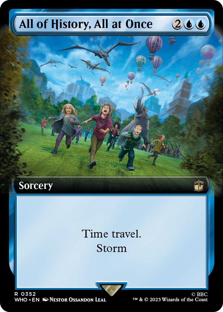 All of History, All at Once (Extended Art) - [Doctor Who]: (Extended Art)