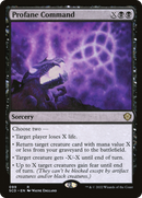Profane Command [Starter Commander Decks]