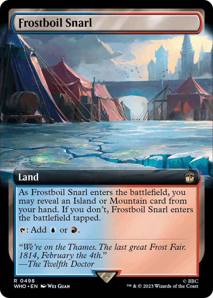 Frostboil Snarl (Extended Art): (Extended Art) [Doctor Who]