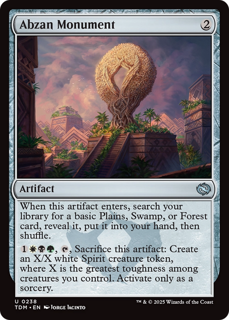 Abzan Monument - Tarkir: Dragonstorm