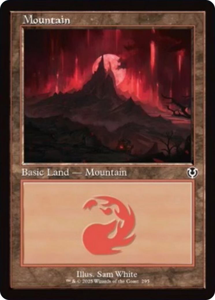 Mountain (295) (Retro Frame) [Innistrad Remastered]