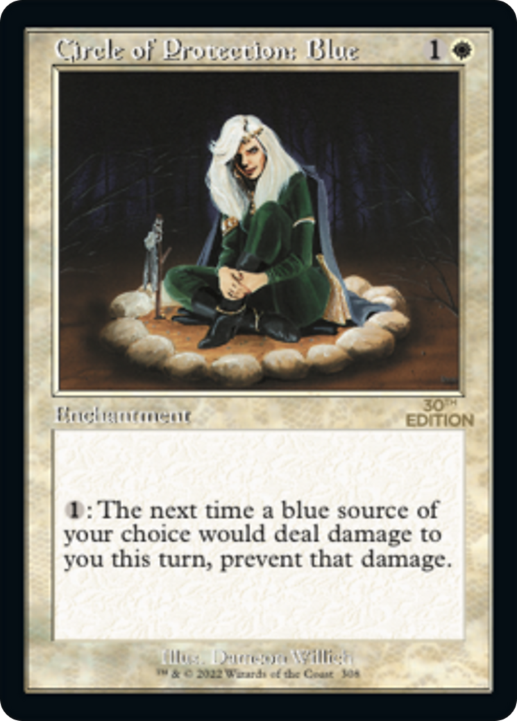 Circle of Protection: Blue (Retro Frame) [30th Anniversary Edition]
