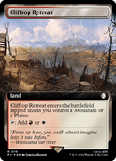 Clifftop Retreat (Extended Art) (Surge Foil): (Extended Art) [Fallout] Foil