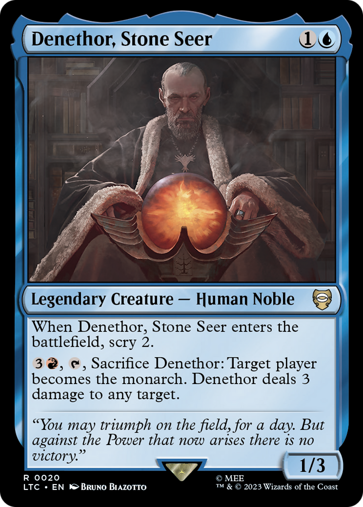 Denethor, Stone Seer [Tales of Middle-earth Commander]